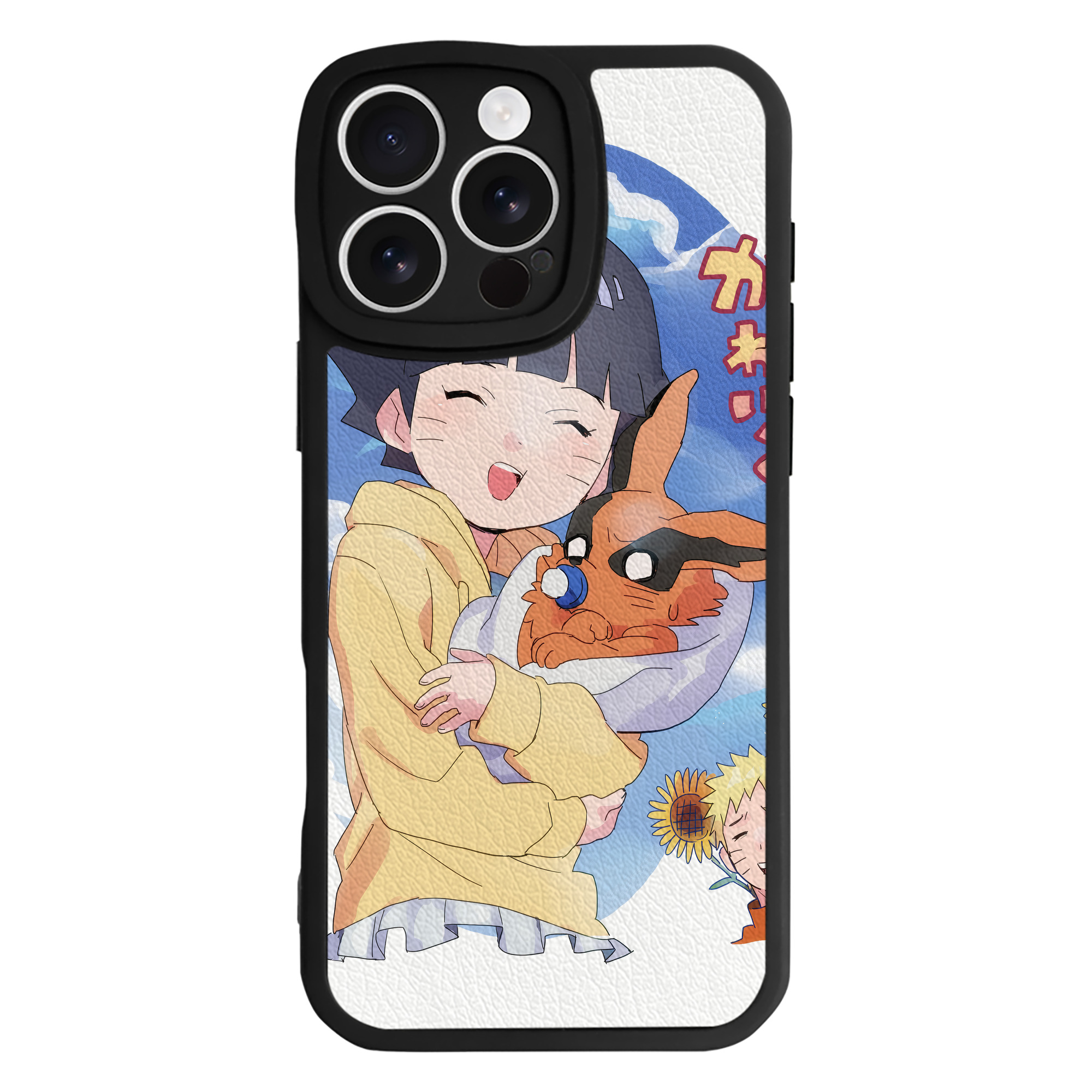 （画像用） NARUTO -ナルト- NARUTO -ナルト- 疾風伝 【iPhone 16シリーズ対応】シリコンスマホケース（レザー調） 材質：シリコン